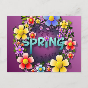 Carte postale Printemps
