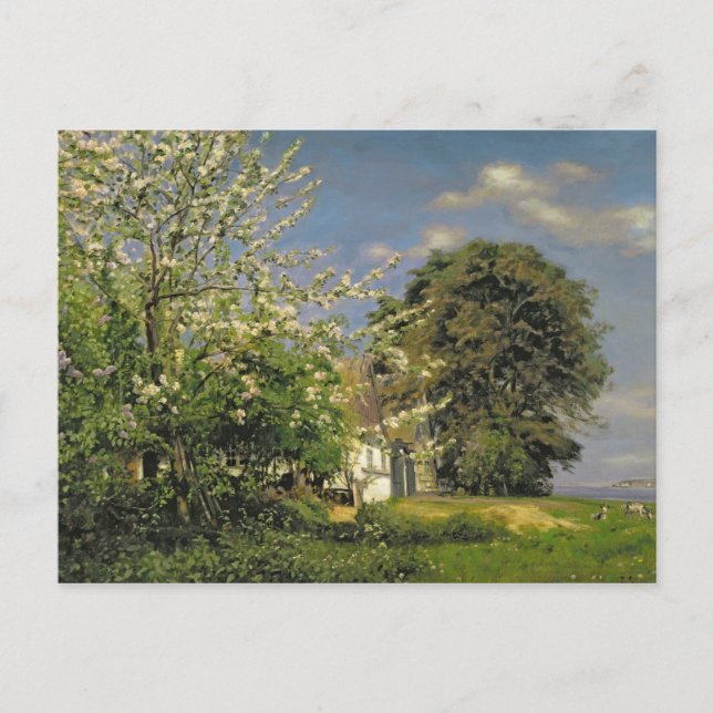 Carte Postale Printemps, 1908 (Devant)