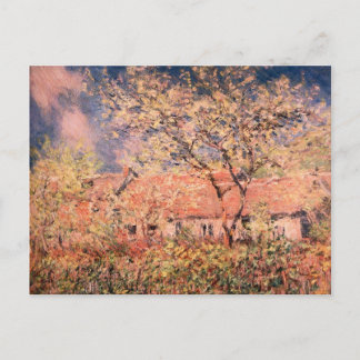 Carte Postale Printemps à Giverny par Claude Monet