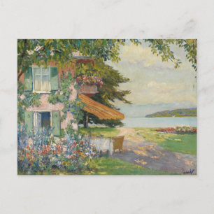 Carte Postale Printemps dans le jardin à Starnberg   Edward Cucu