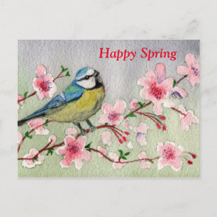 Carte Postale Printemps heureux