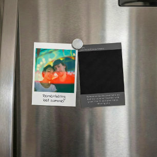 Carte Postale Prise de mémoire rétro instantanée photo