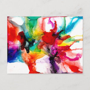 Carte Postale Prisme de bijoux - Aquarelle