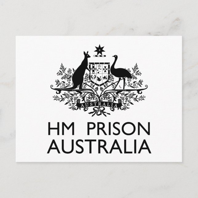 Carte Postale Prison HM Australie (Devant)
