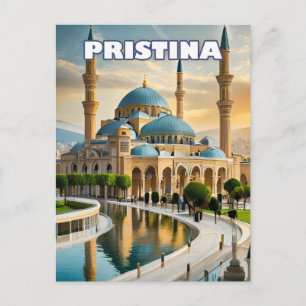 Carte Postale Pristina, cœur vibrant du Kosovo