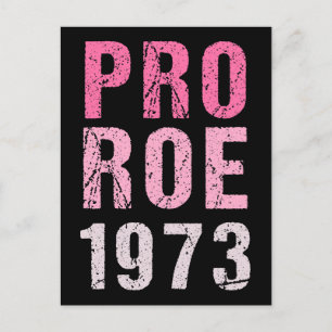 Carte Postale Pro Roe 1973