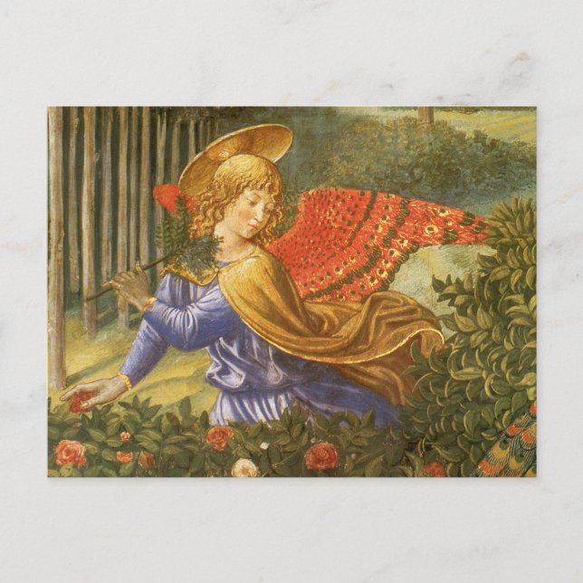Carte Postale Procession de l'Ange Magi par Benozzo Gozzoli (Devant)