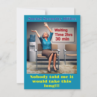 CARTE POSTALE " PROCESSUS DE RETRAITE AU BUREAU DES SOUS-FONCTIO