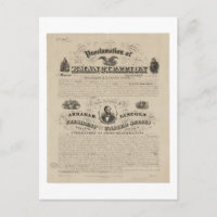 Proclamation d'émancipation Réimpression de A. Kid