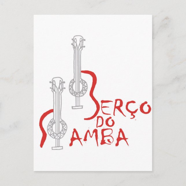 Carte Postale Producteurs Berço do Samba (Devant)