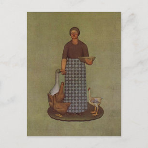 Carte Postale Produit de l'Iowa par Grant Wood