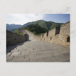 Carte Postale Produit par des images de blue-jean dans Pékin, la