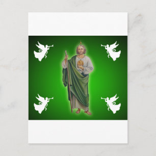 CARTE POSTALE PRODUITS CUSTOMIZABLES DE SAN JUDAS