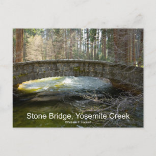 Carte Postale Produits de Torrent d'avril Creek Yosemite Stone B