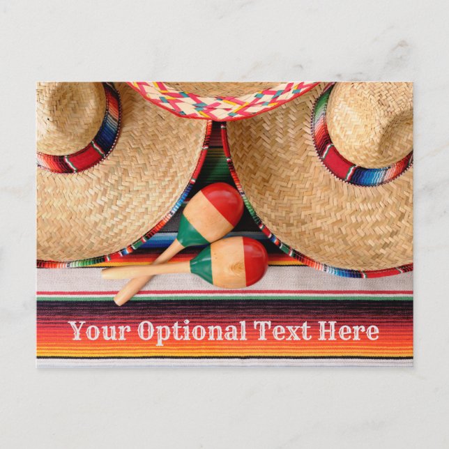 Carte postale Produits mexicains (Devant)