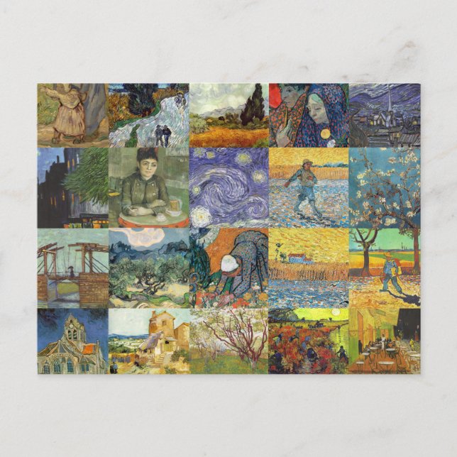Carte Postale Produits Van Gogh (Devant)