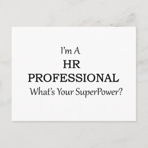 Carte Postale Professionnel des RH
