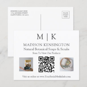 Carte Postale Professionnel personnalisé