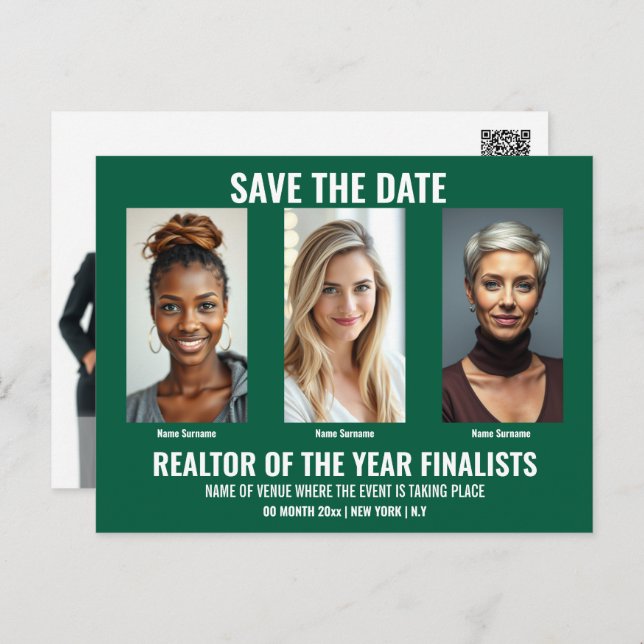 Carte postale professionnelle modèle 5 photo do-it (Devant / Derrière)