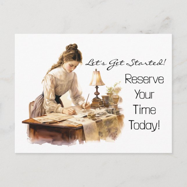 Carte postale professionnelle promotionnelle (Devant)