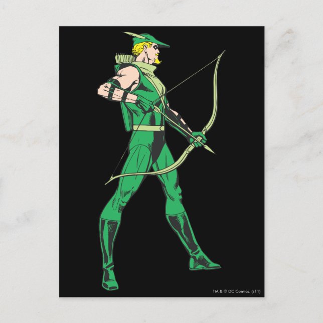Carte Postale Profil Flèche verte (Devant)