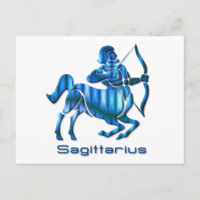 Carte postale Profil Sagittarius (Devant)