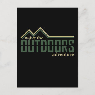 Carte Postale profiter de l'aventure en plein air dans la randon
