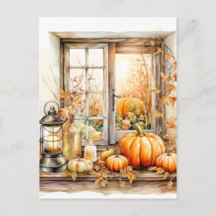 Carte Postale Profitez des couleurs de l'automne   Happy Fall