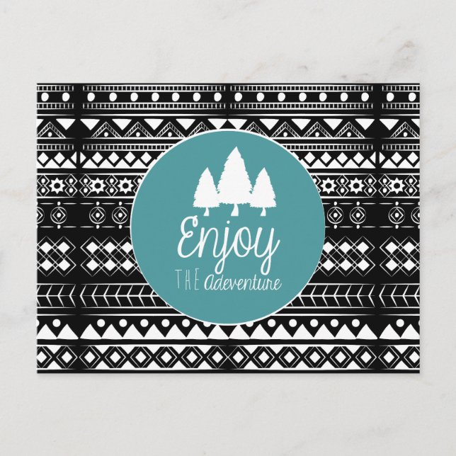 Carte Postale Profitez Du Boho Adventure (Devant)