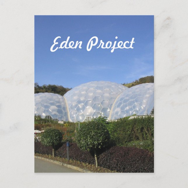 Carte Postale Projet Eden (Devant)