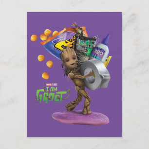 Carte Postale Projet graphique de bricolage Groot
