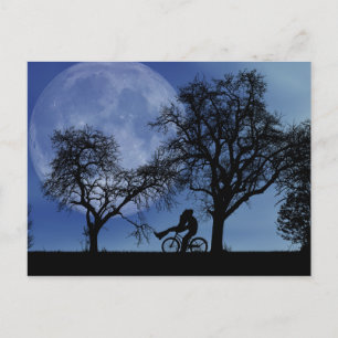 Carte Postale Promenade À Vélo De Minuit