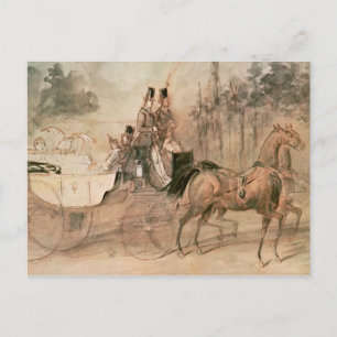 Carte Postale Promenade au Bois