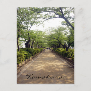 Carte Postale promenade de kamakura