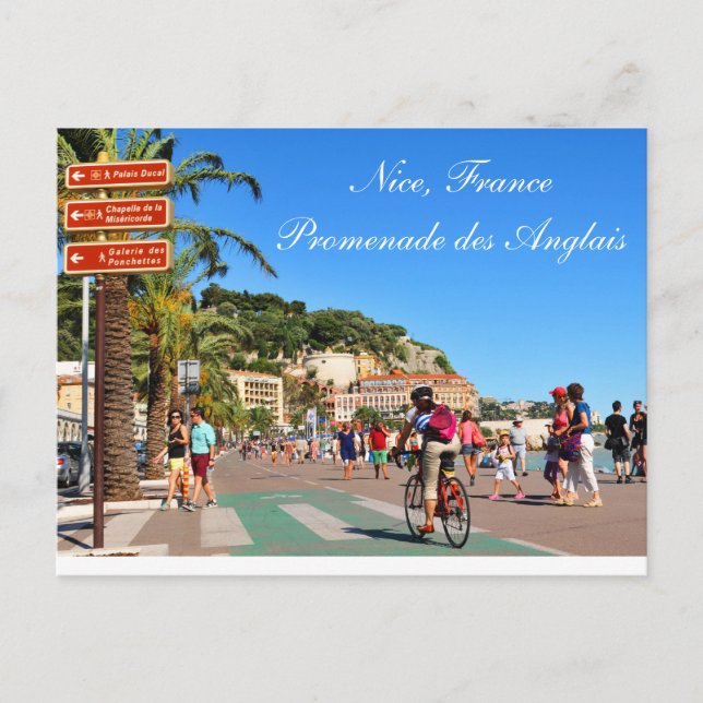 Carte Postale Promenade des Anglais (Devant)