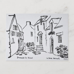 Carte Postale Promenade du Ruicard   La Roche-Bernard, Bretagne