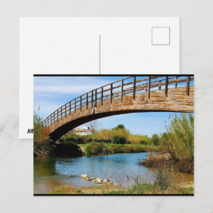 Carte Postale Promenade estivale le long de la rivière Túria