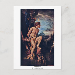 Carte Postale Prometheus Par Moreau Gustave