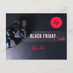 Carte postale promotionnelle Black Friday