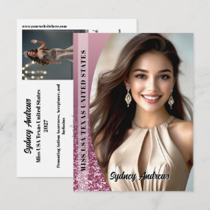 Carte postale promotionnelle de concours Raspberry