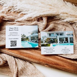 Carte postale promotionnelle de location de vacanc
