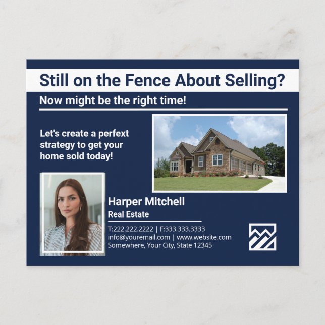 Carte postale promotionnelle marketing immobilier (Devant)