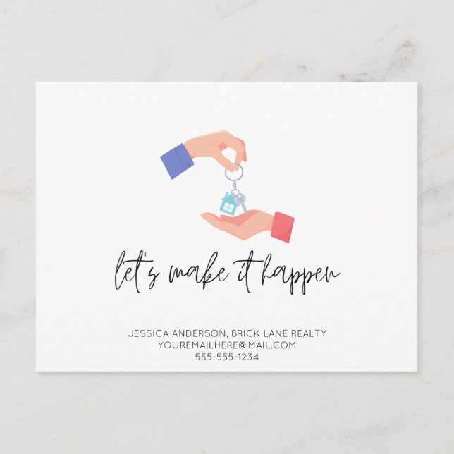 Carte Postale Promotions Immobilier (Devant)