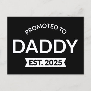 Carte Postale Promu À Daddy Est. 2025 II