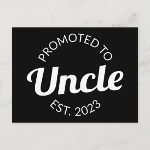 Carte Postale Promu Oncle Établ. 2023 Je