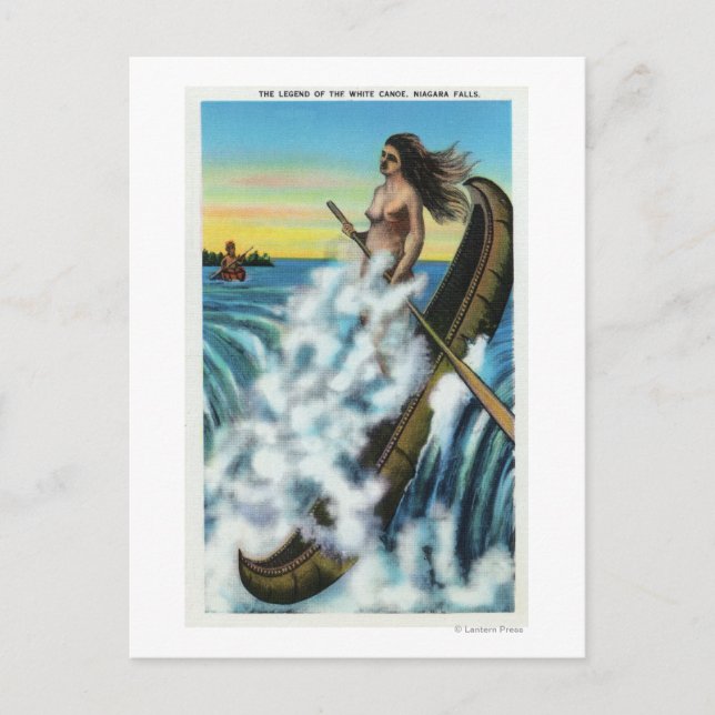 Carte Postale Promulgation de la légende du canot blanc (Devant)