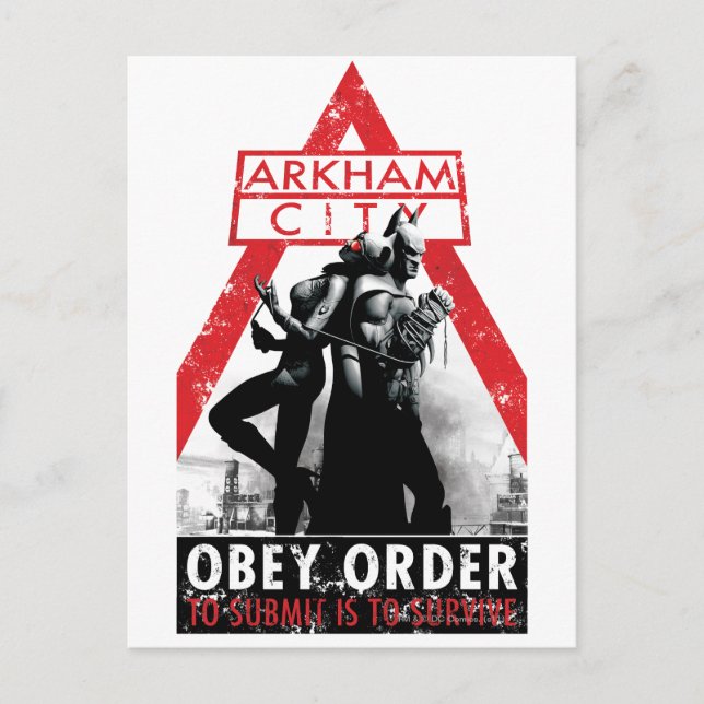 Carte Postale Propagande AC - Obey/À Soumettre Est De Survivre (Devant)