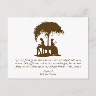 Carte Postale Proposition de M. Darcy