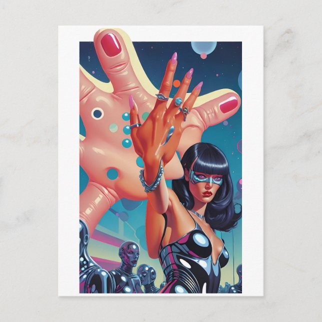 Carte Postale Proposition de mariage surréaliste (Devant)