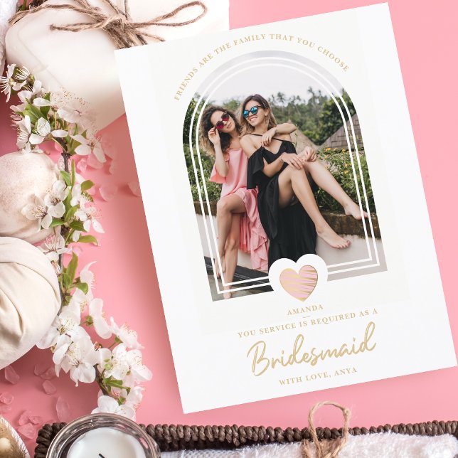 Carte Postale Proposition de photo Coeur rose d'une servante d'a (Créateur téléchargé)